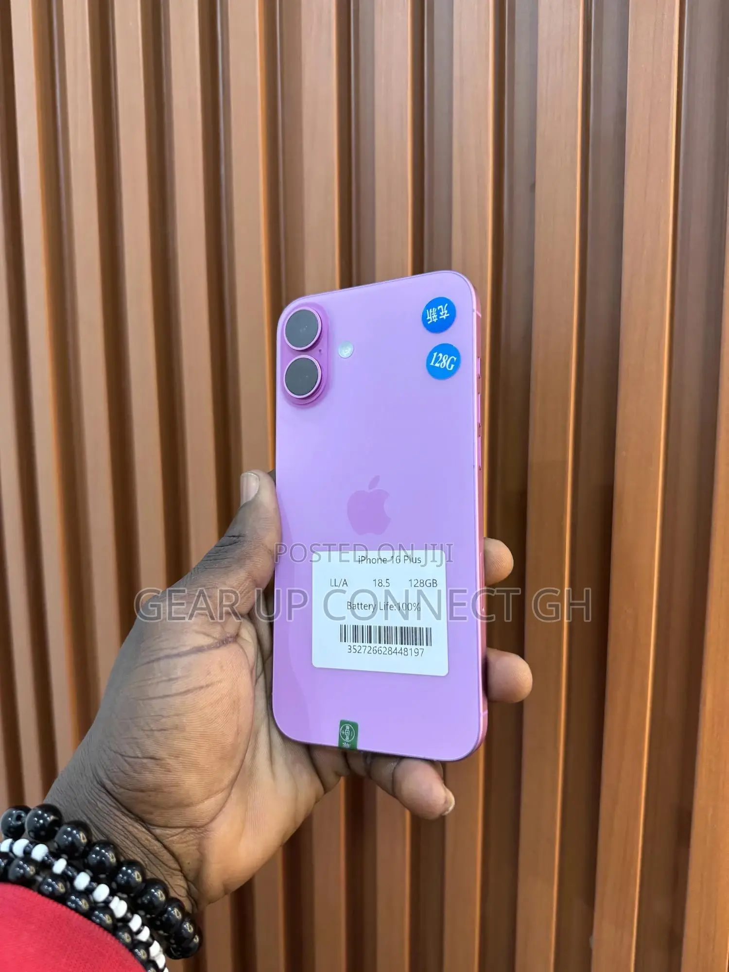 Apple iPhone 16 Plus 128 GB Pink