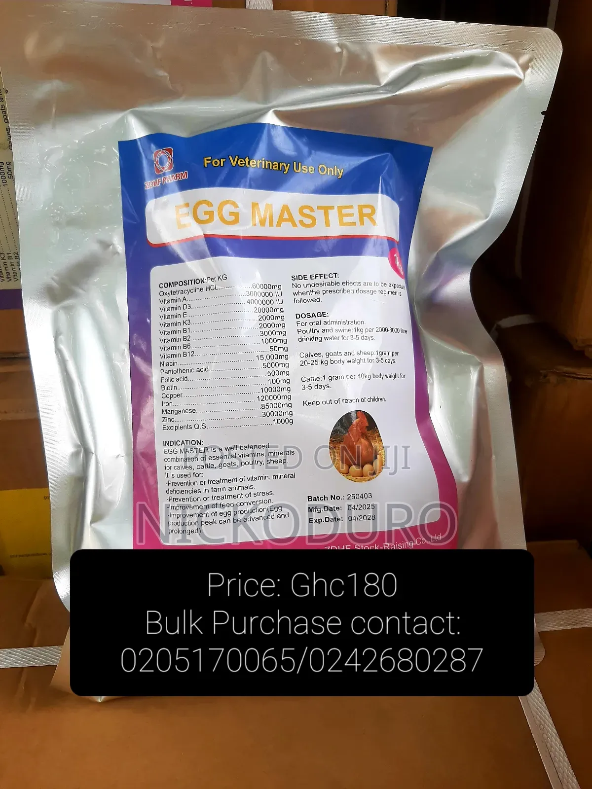 Poultry Eggbooster
