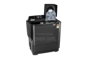 P861ron9t 7kg Twintub Semi Auto Washing Machine Black