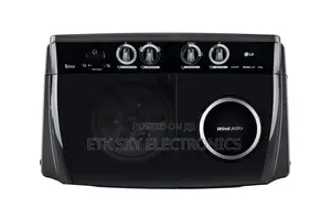 P861ron9t 7kg Twintub Semi Auto Washing Machine Black