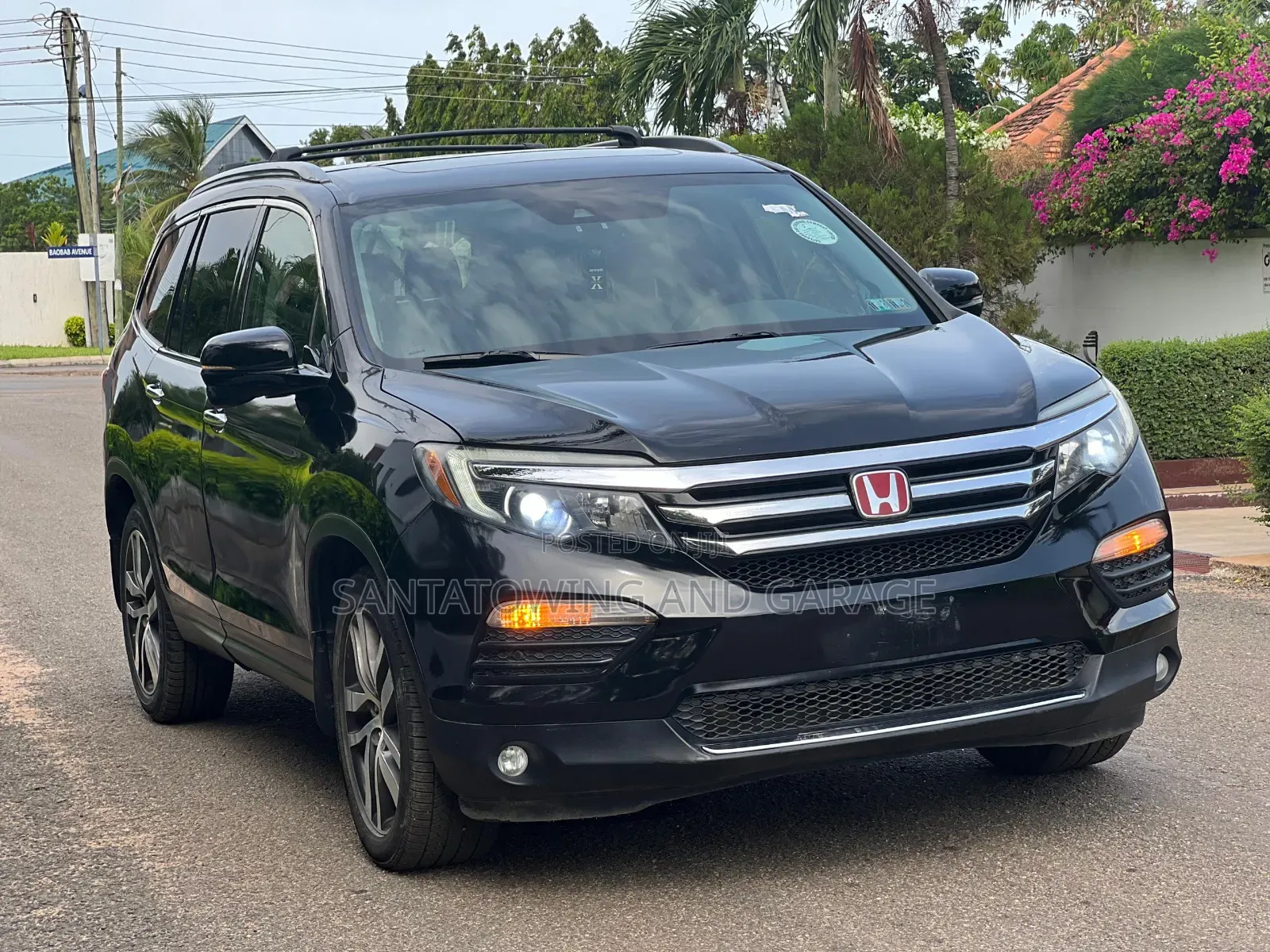 Honda Pilot Touring 4dr SUV (3.5L 6cyl 9A) 2016 Black