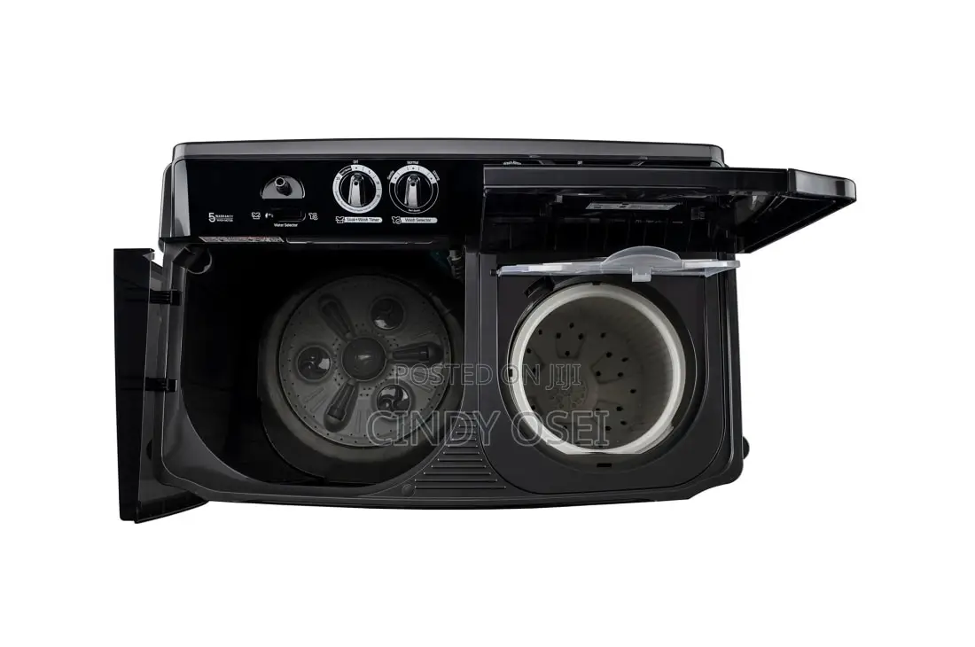 P961ron9t Th 9kg Lg Twintub Washingmachine With Jet Dry