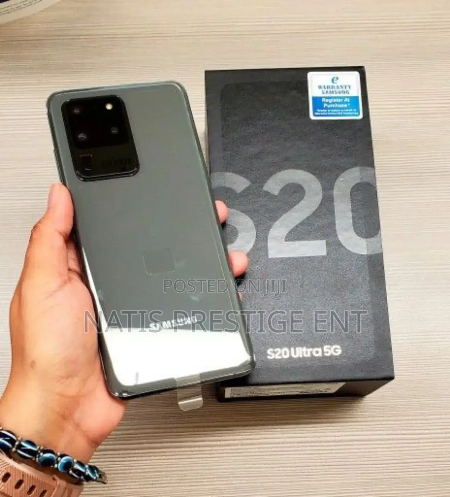 New Samsung Galaxy S20 Ultra 256 GB Black