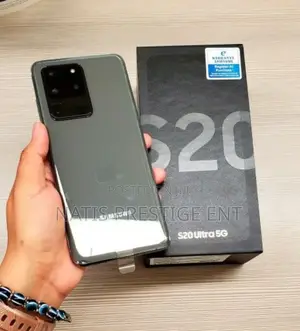 New Samsung Galaxy S20 Ultra 256 GB Black