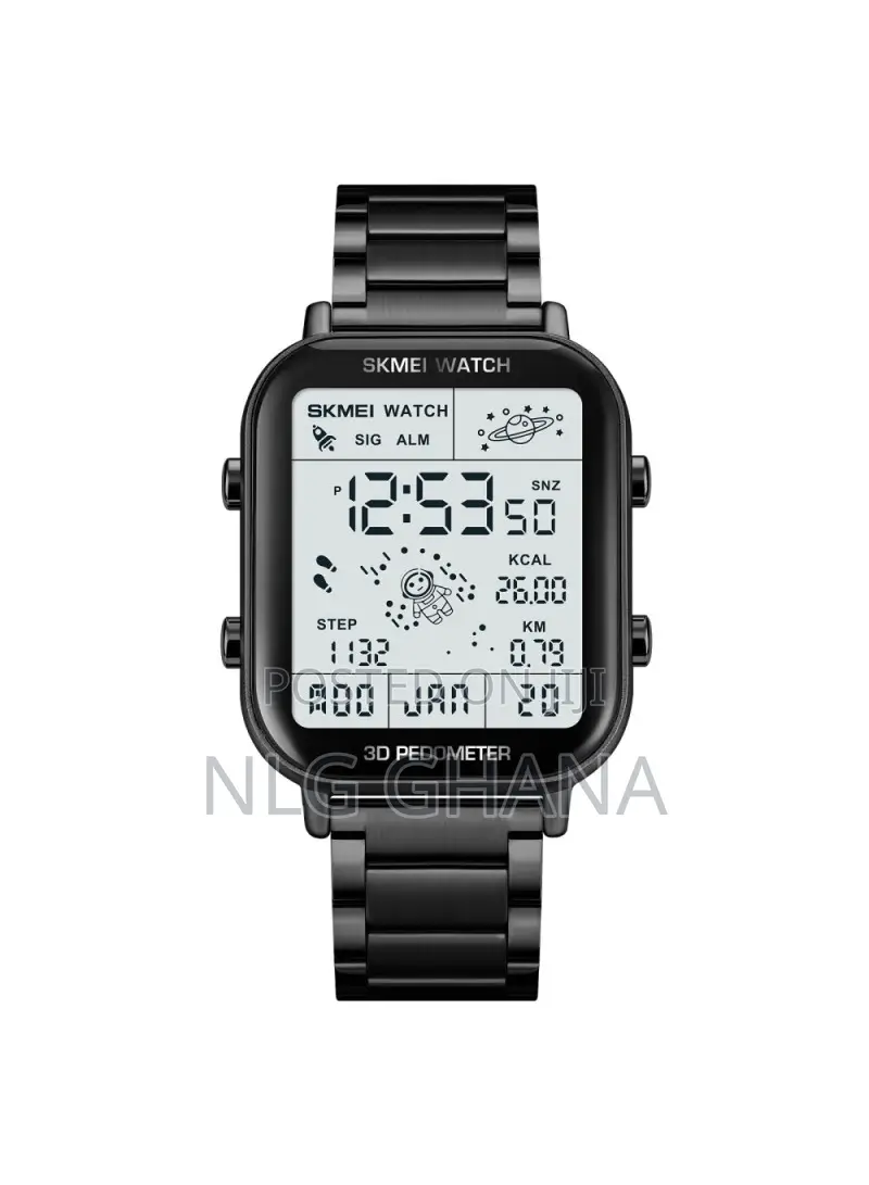 Business Men's Square Electronic Watch Steel Strap Sport. Tvx24782