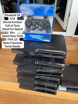 Ps3 Slim With Good Games From Home Use