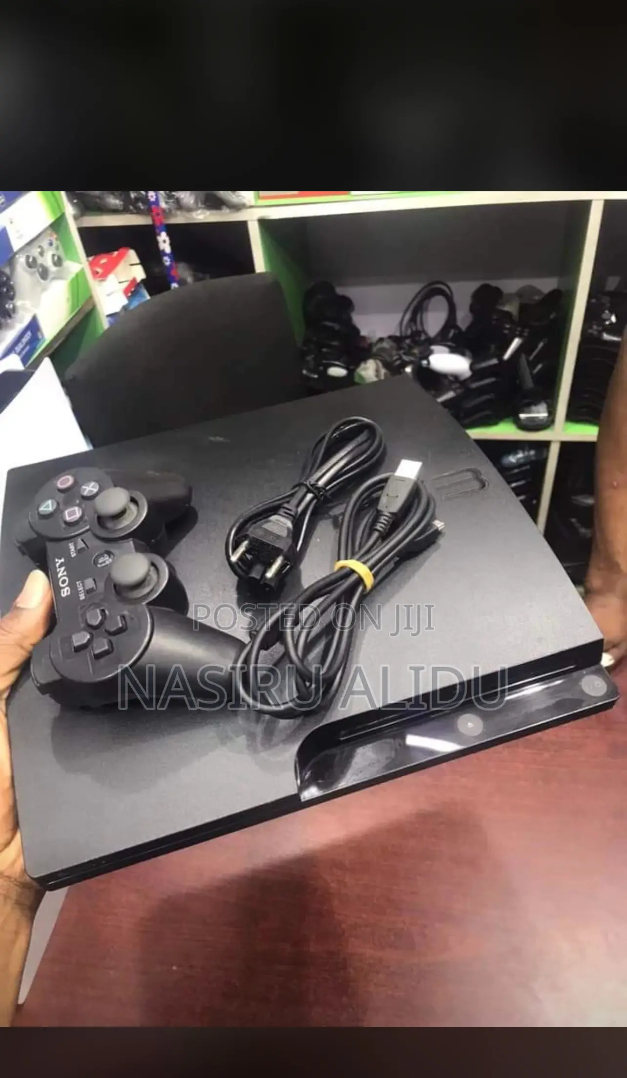 Ps3 Slim With Good Games From Home Use