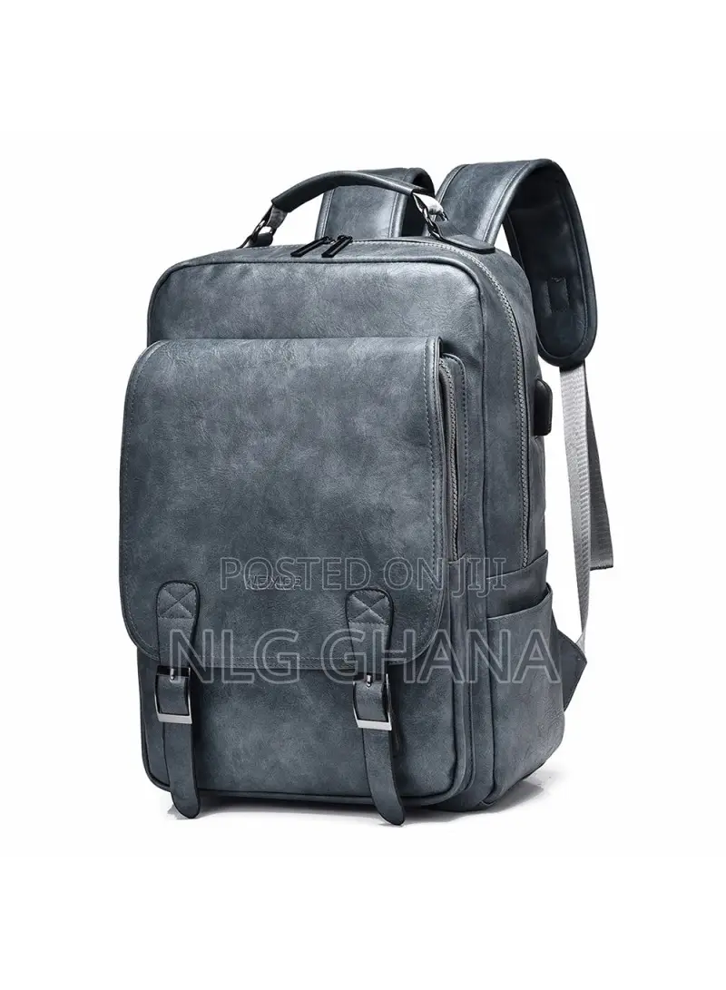 20-35l Dual Shoulders Scratch-Resistant Pu Leather Men's. Tvx24738