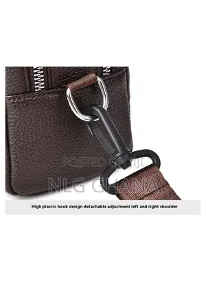 Business Men Crossbody Bag With Handle Pu Leather. Tvx24745