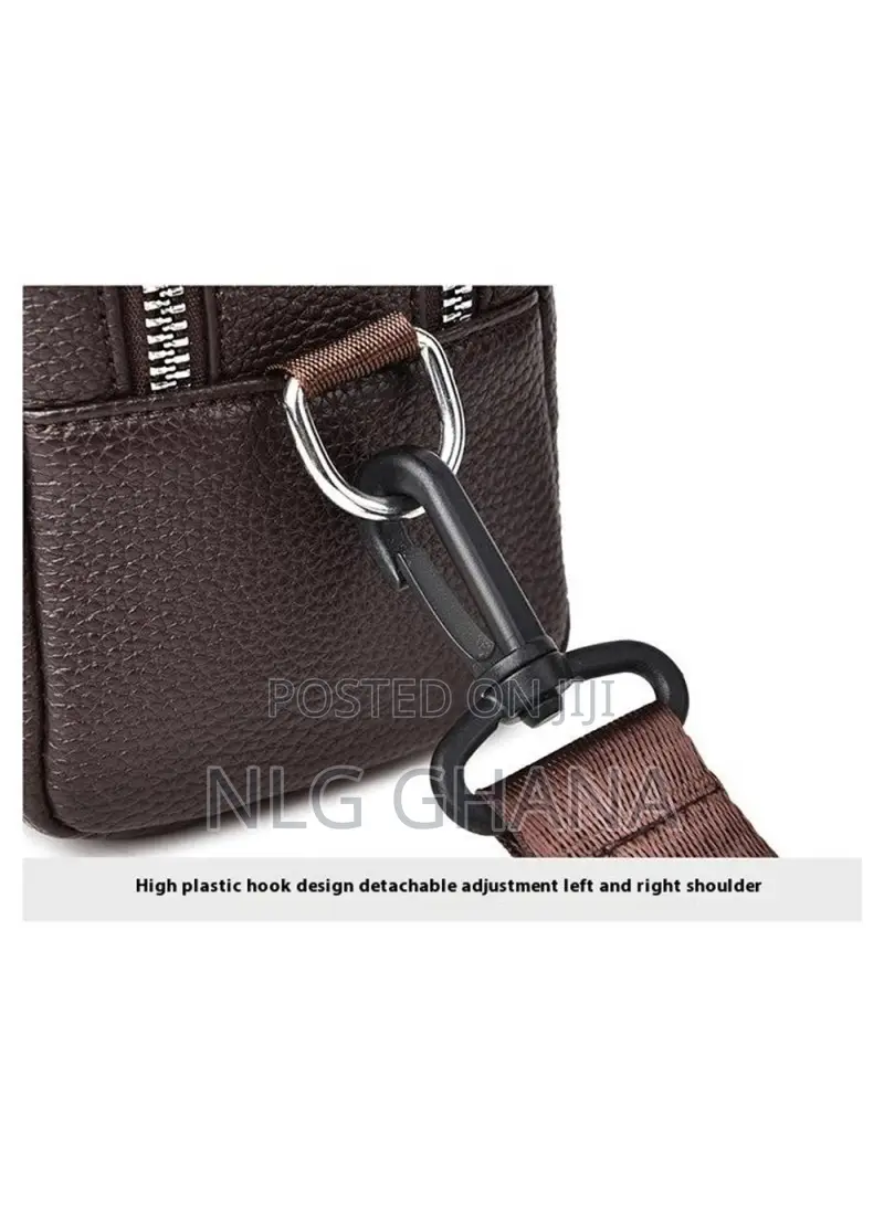 Business Men Crossbody Bag With Handle Pu Leather. Tvx24745