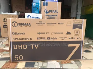 Sigma 50 Inche Smart 4k Uhd Tv With Bluetooth