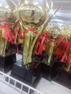 Premium Gold Trophy Cups