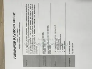 Sales Telemarketing CV