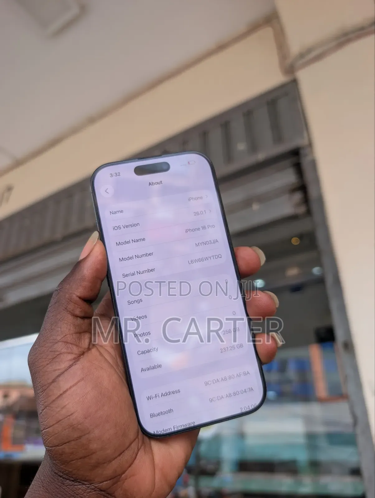 New Apple iPhone 16 Pro 256 GB Blue