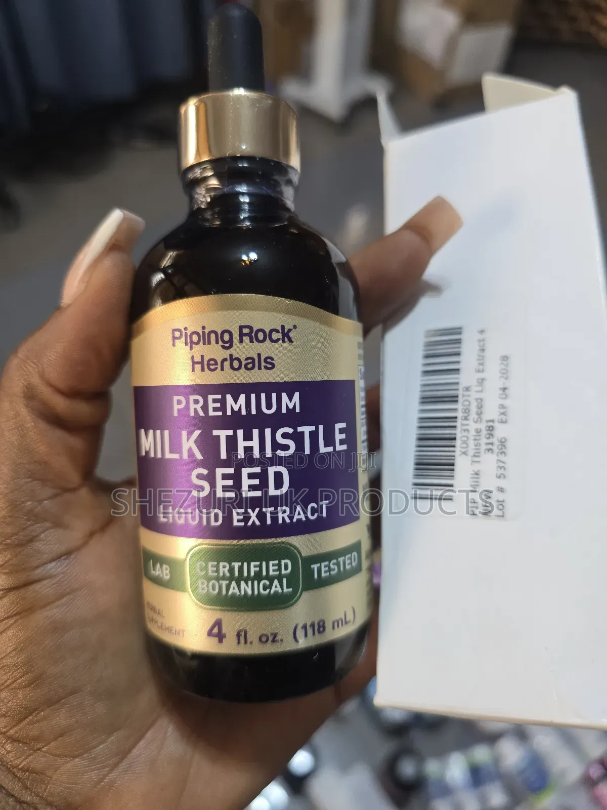 Premium Milk Thistle Seed Liquid Extract