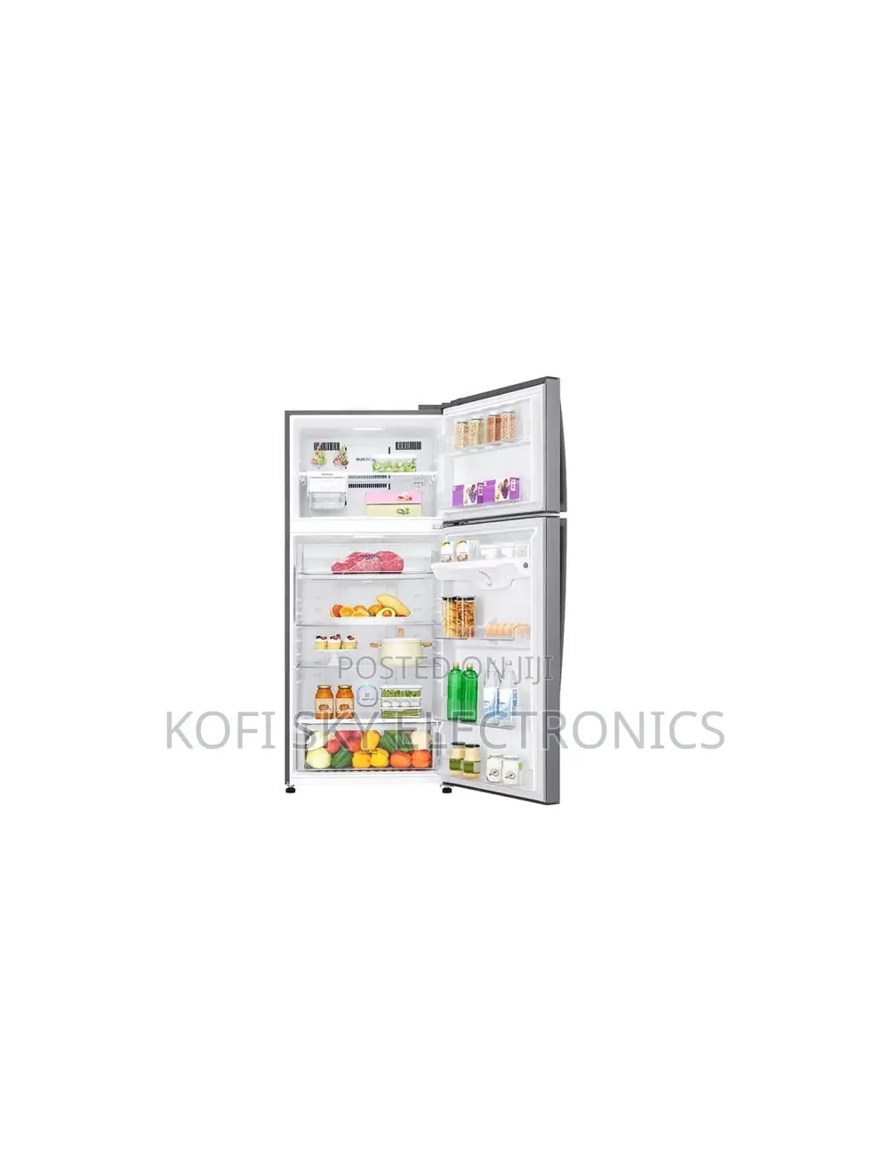 Lg 506l Doubledoor Top Freezer Refrigerator