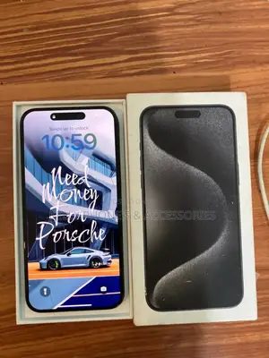 New Apple iPhone 15 Pro Max 512 GB Black
