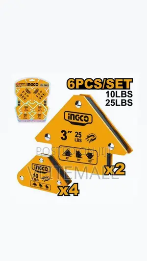6 Pcs Magnetic Welding Holder Set Amwh6001