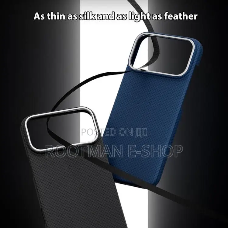 iPhone 17 Pro Max Nanofiber Magsafe Magnetic Phone Case