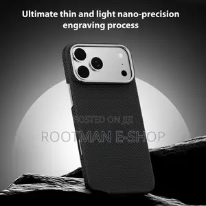iPhone 17 Pro Max Nanofiber Magsafe Magnetic Phone Case