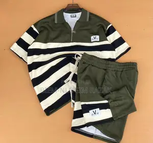 Stripped Top N Down Shorts Available in Stock