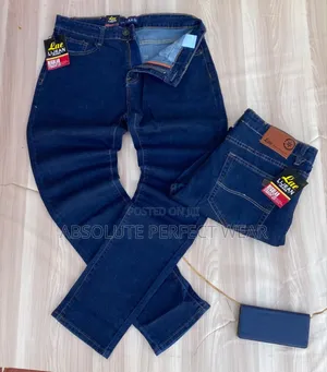 Plain Blue Jeans for Men