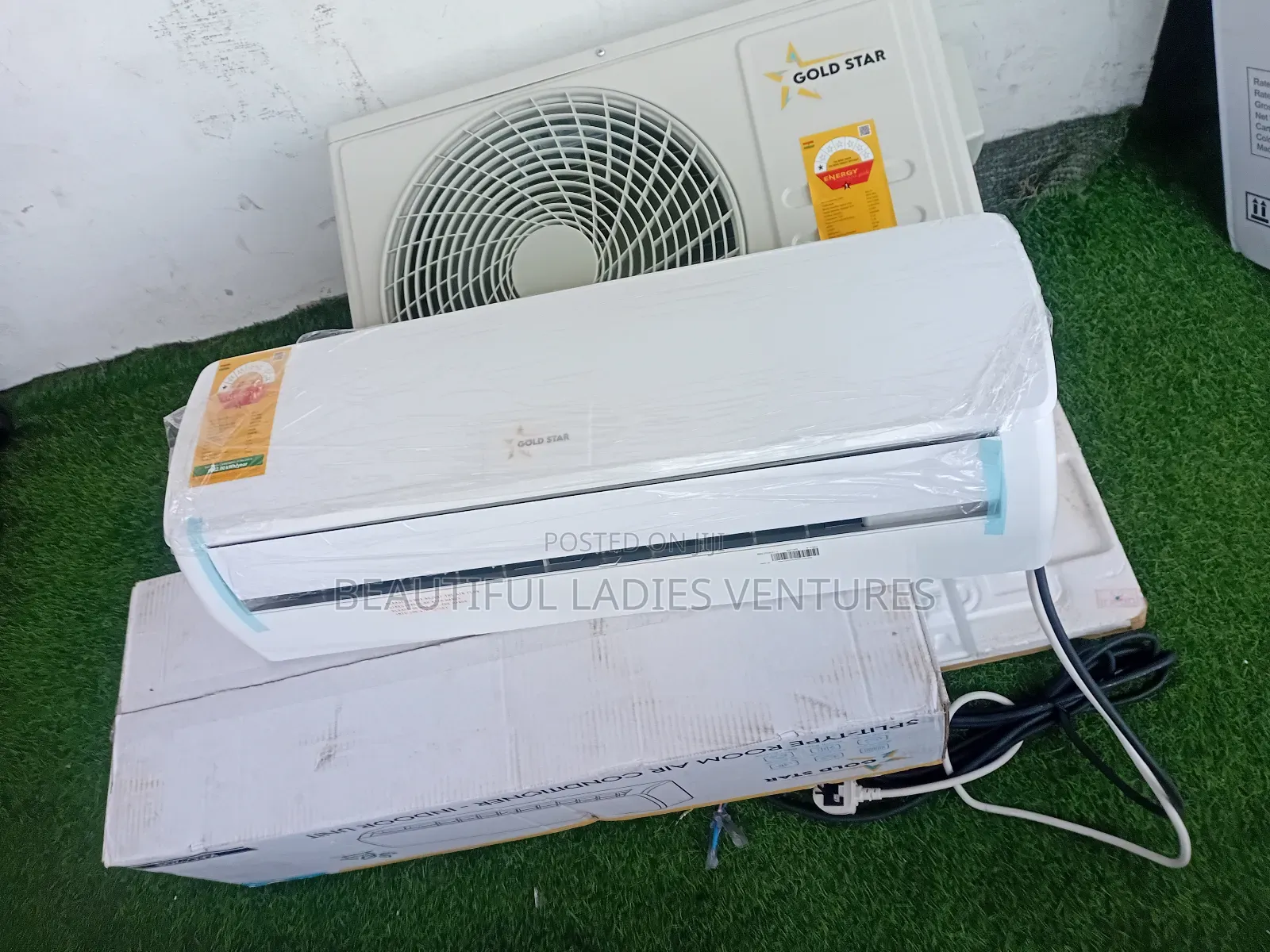 Goldstar 1.5hp Well Heeled Instant Cooling Comfortgold Star Split Ac