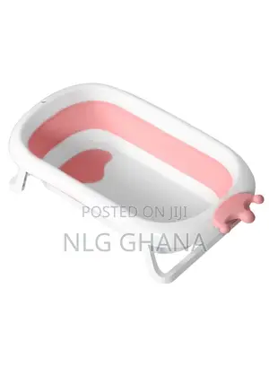 Baby Bath Tub Foldable Inner Anti-Slip Pad Large Shower. Tvx17555