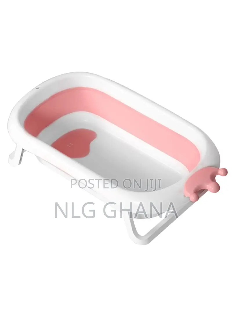 Baby Bath Tub Foldable Inner Anti-Slip Pad Large Shower. Tvx17555
