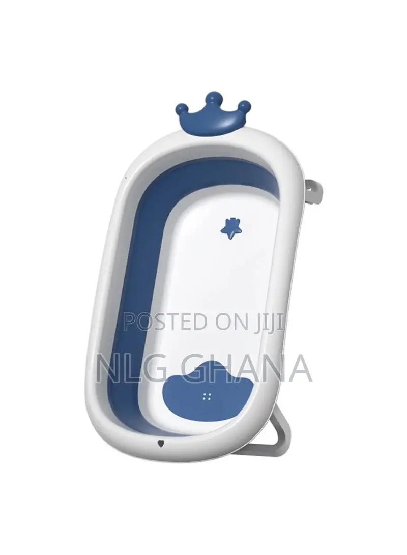 Baby Bath Tub Foldable Inner Anti-Slip Pad Large Shower. Tvx17555
