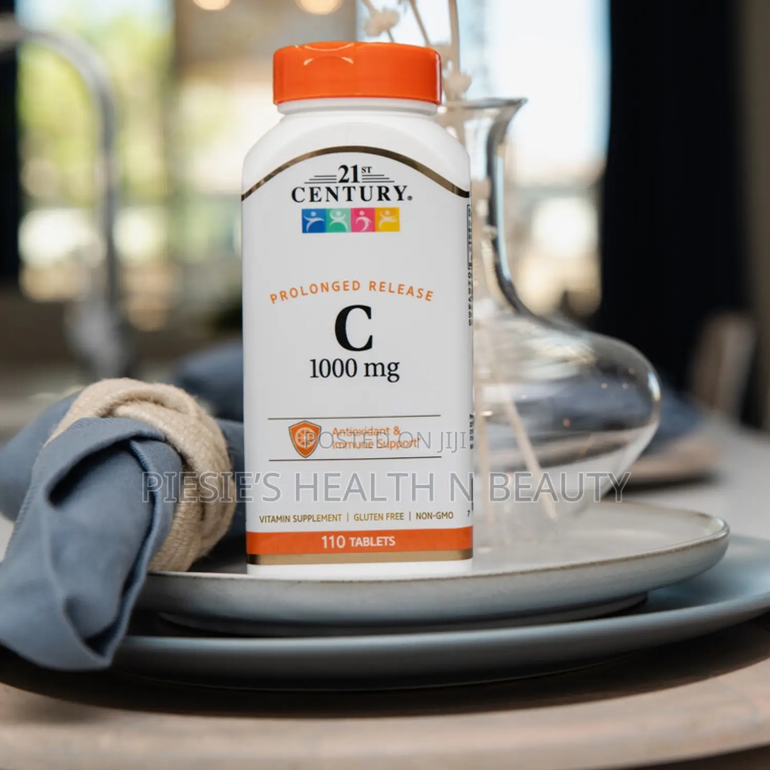 21st Century Vitamin C Supplement, 1000 Mg Prolonged Release Tablets