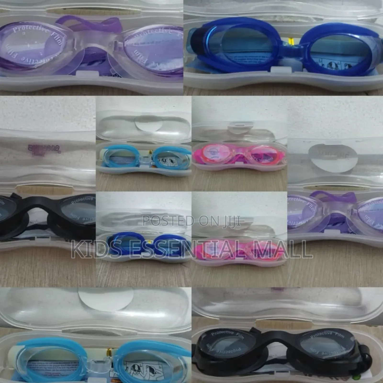 Goggles With Case for Children 1 to 12