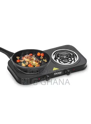 1000w Double Burner Electric Hot Plate Countertop. Ghx2168