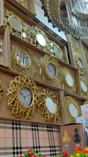 3 in 1 Wall Clocks and Mirror