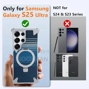 Oatsbasf Frameless for Samsung Galaxy S25 Ultra Case, Bezel Less Slim