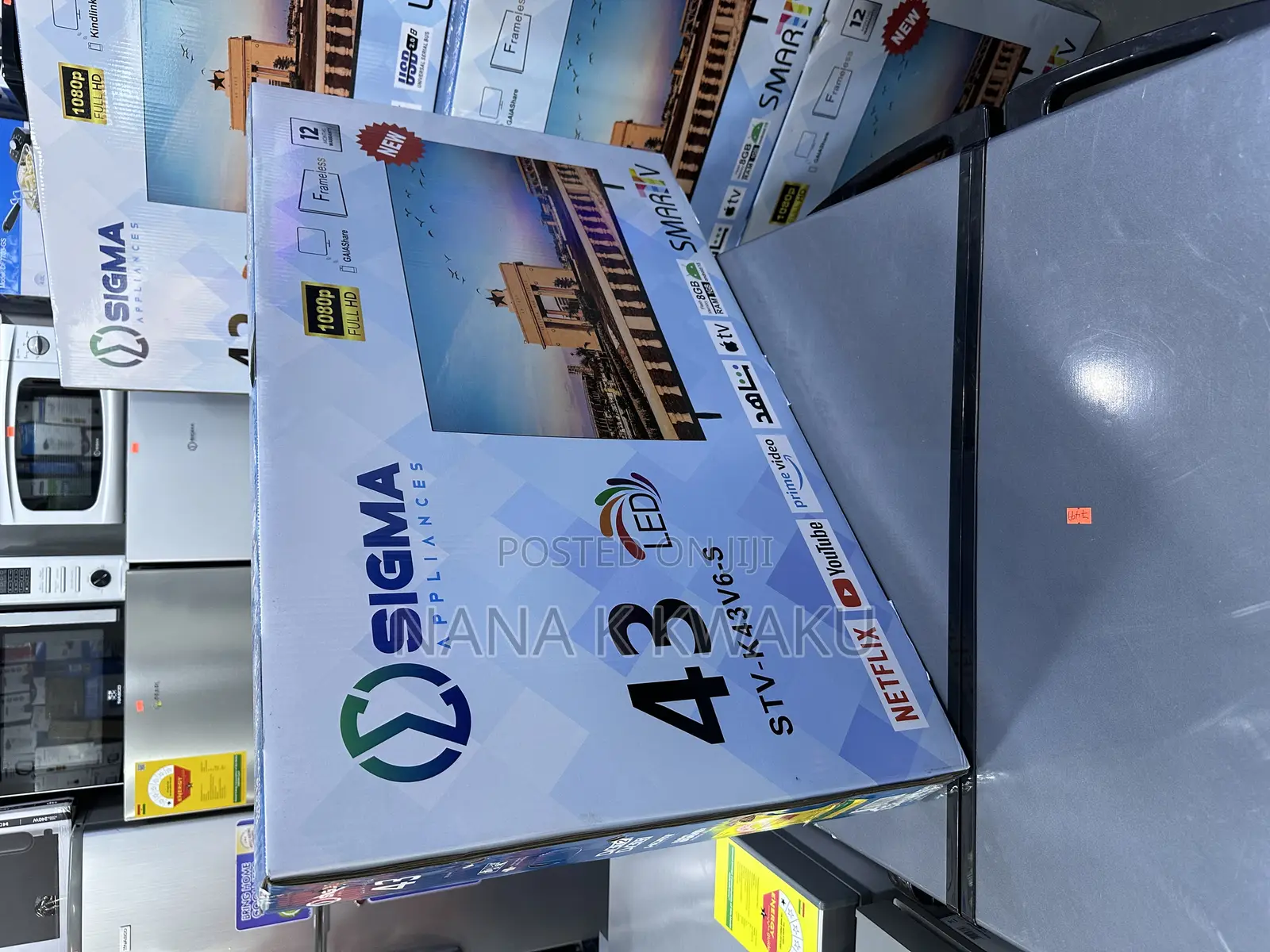 Sigma 43inches Smart Android Digital Tv
