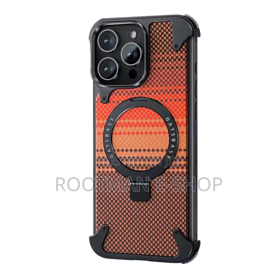 Kevlar Fiber Textured Case for iPhone 16 Pro and Pro Max Magsafe
