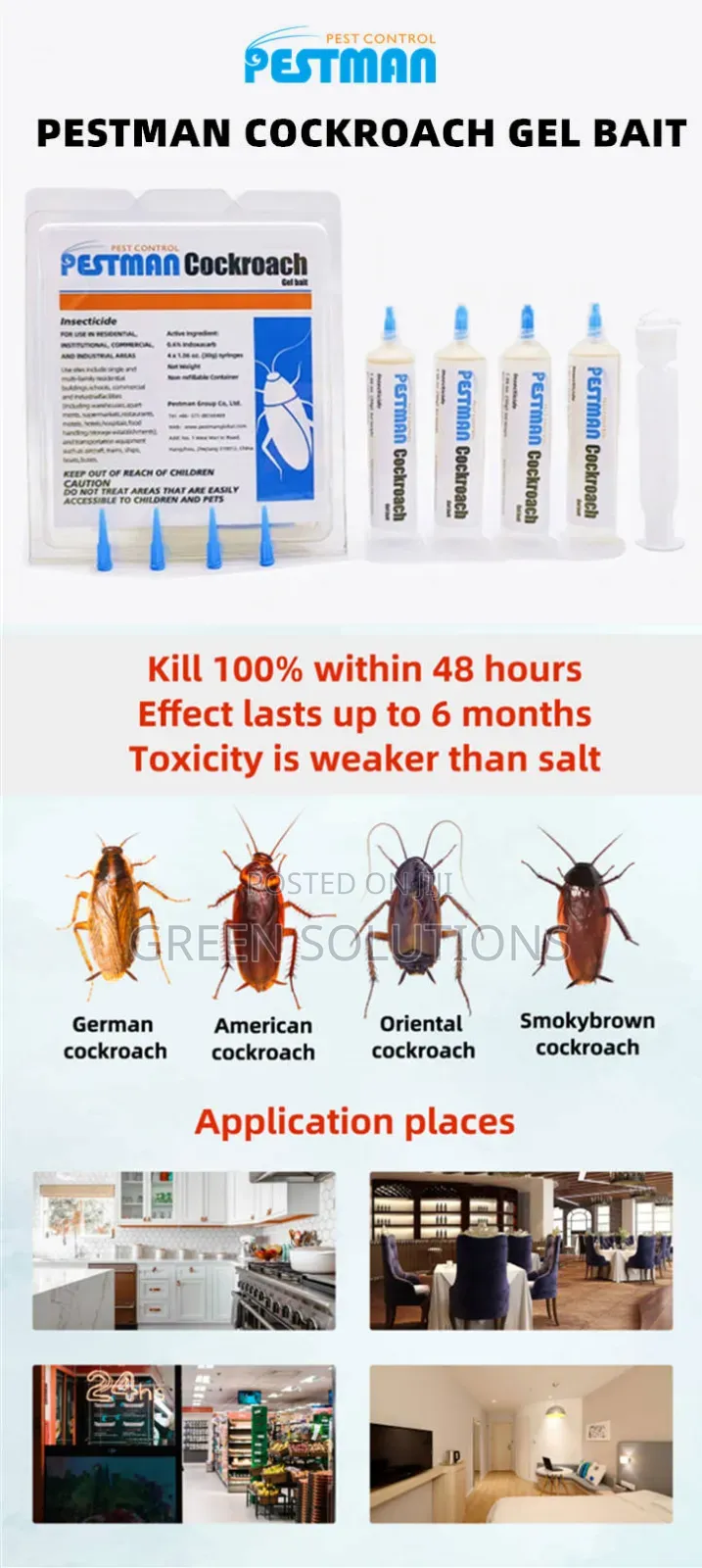 Cockroach Gel Bait