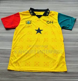 Ghana Coat of Arms Jersey Available