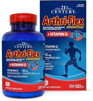 21st Century Arthri-Flex Advantage + Vitamin D3, 120 Coated Tablets
