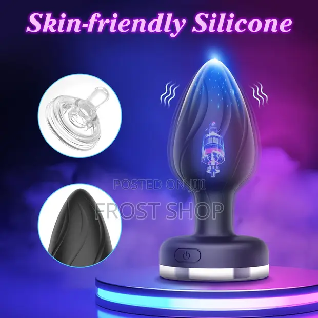 Anal Vibrating Butt Plug With Flashing Light Base for sale - Frost Shop   Price: GH 300 on Jiji.com.gh [Accra Metropolitan]