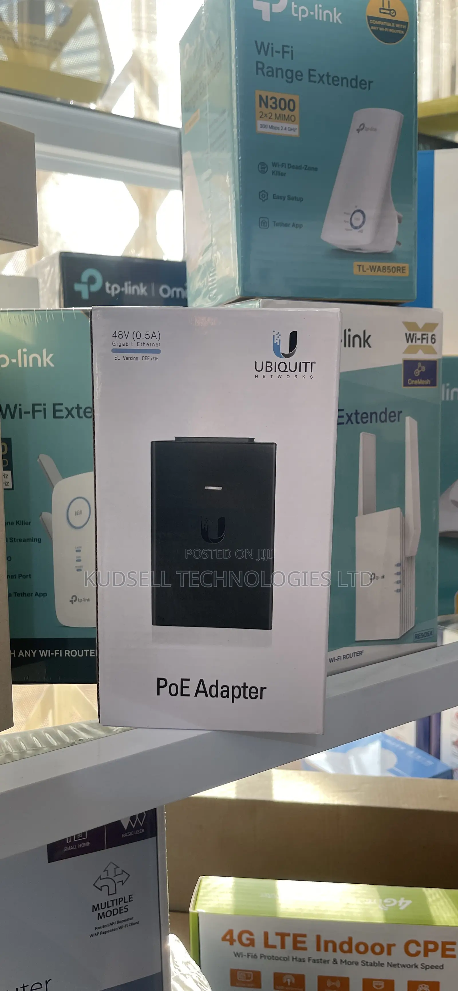 Ubiquiti Poe Adapter Poe 48-24g Access Point 48v 