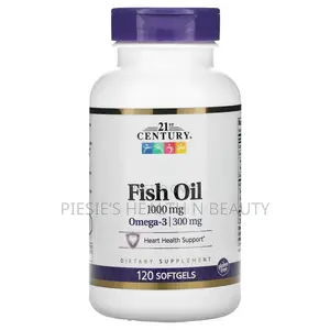 21st Century Fish Oil 1000 Mg 120 Softgels