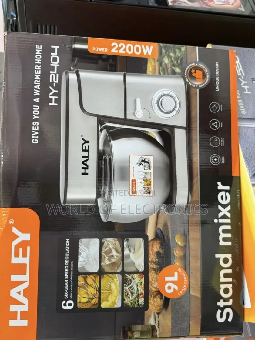 High Quality Haley-Hy-2404 Halley Stand Mixer 9ltr