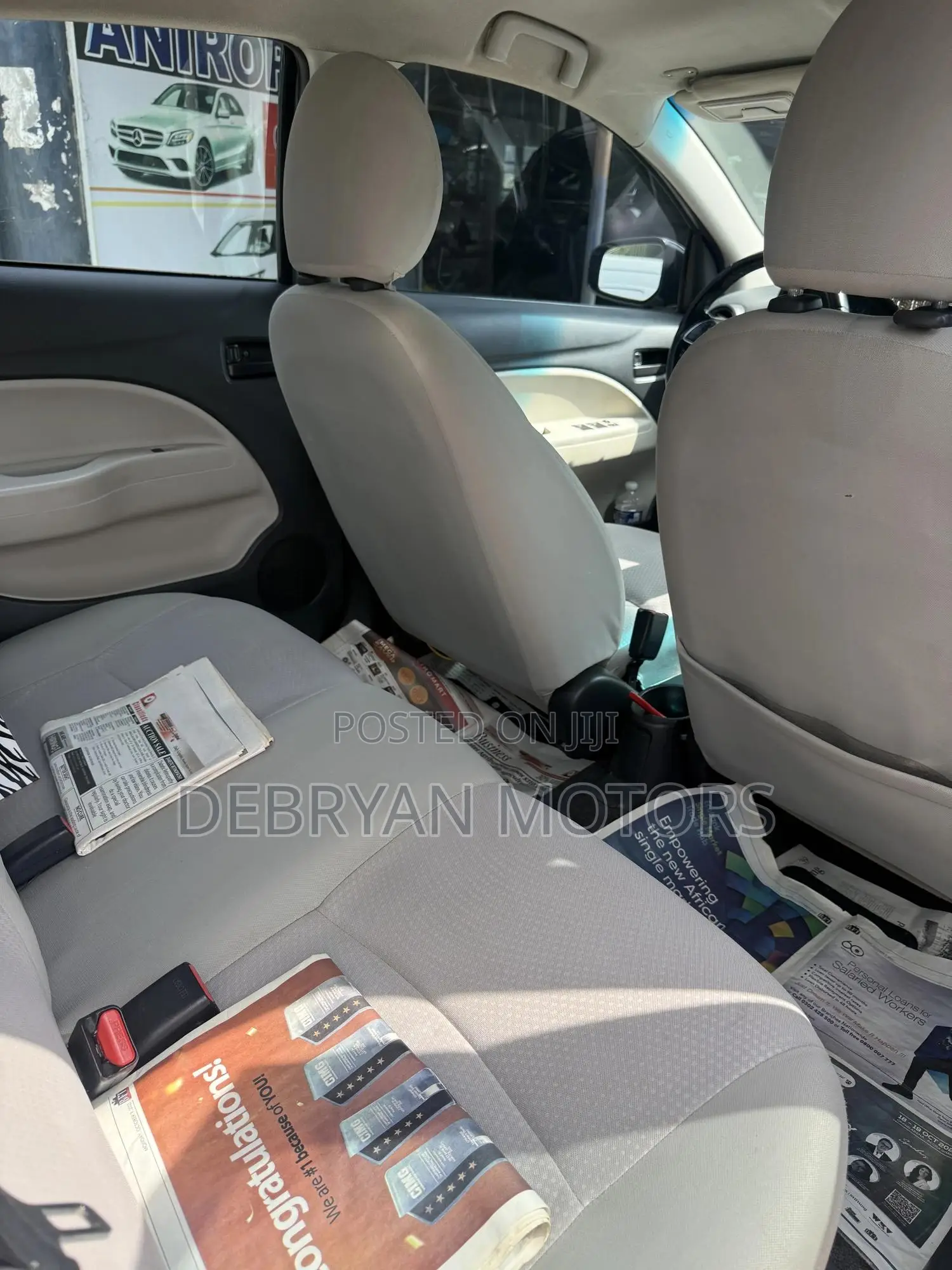Mitsubishi Mirage SE 2017 Silver