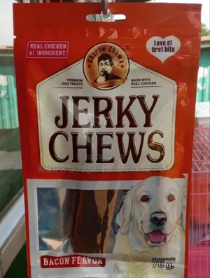 Jerky Chews for Dogs,Bacon Flavour