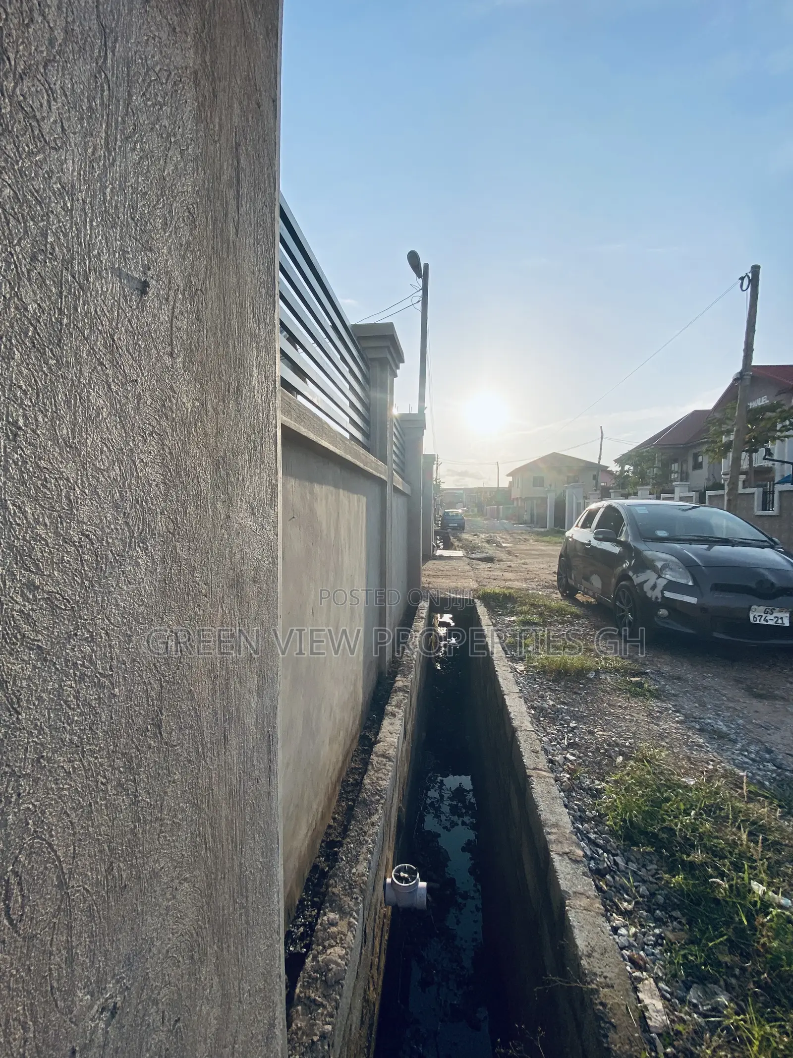 Roadside Half Plot Land for Sale at Old Barrier Bf the West Hills Mall