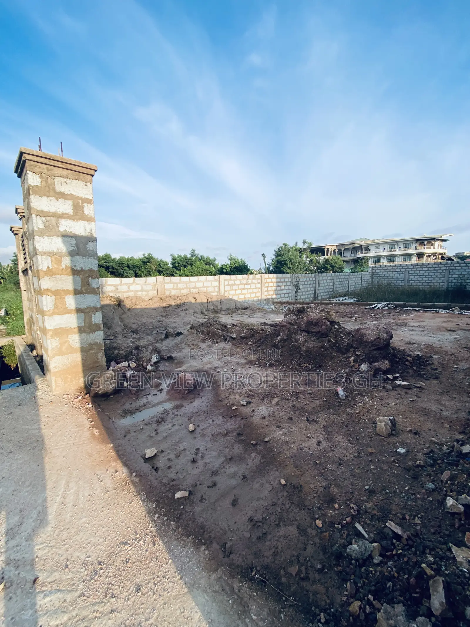 Roadside Half Plot Land for Sale at Old Barrier Bf the West Hills Mall