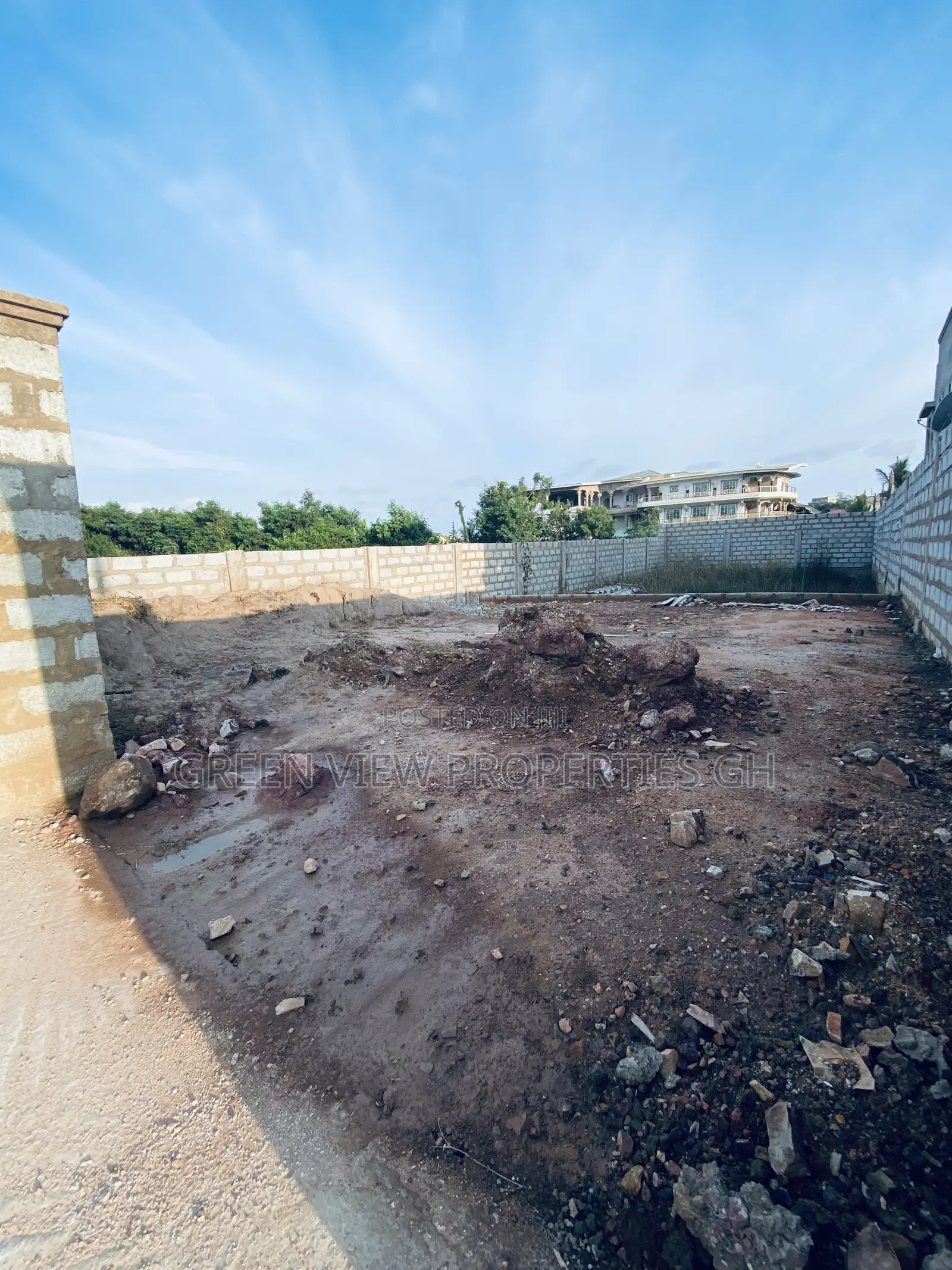 Roadside Half Plot Land for Sale at Old Barrier Bf the West Hills Mall