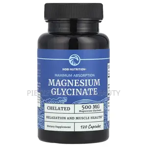 Nobi Nutrition Magnesium Glycinate 500mg |Chelated for High Absorption